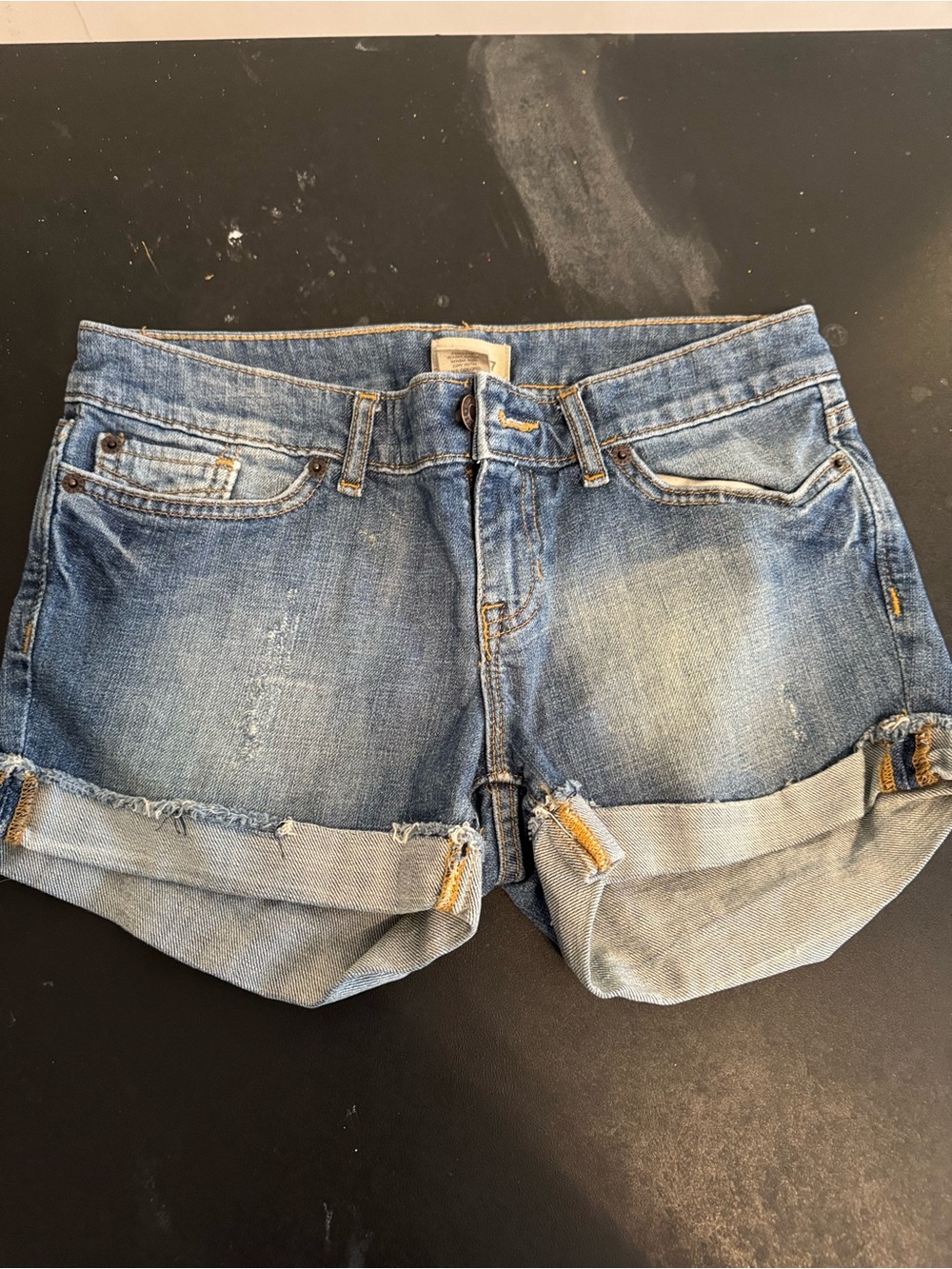 Gap Women’s Light Blue Denim Cuffed Shorts